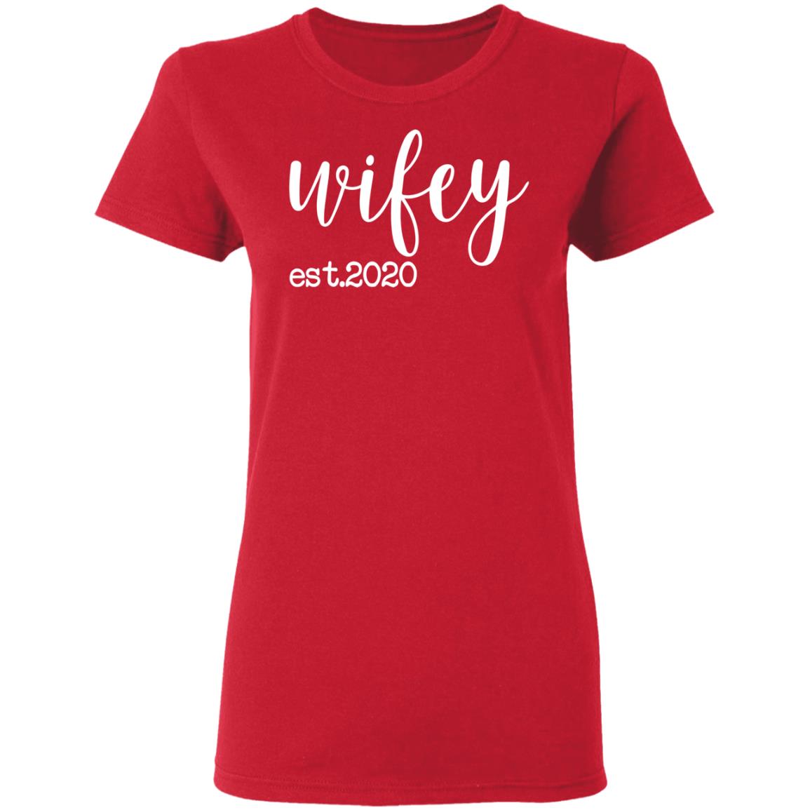 wifey est 2020 shirt black hoodie sweatshirt - Teechipus