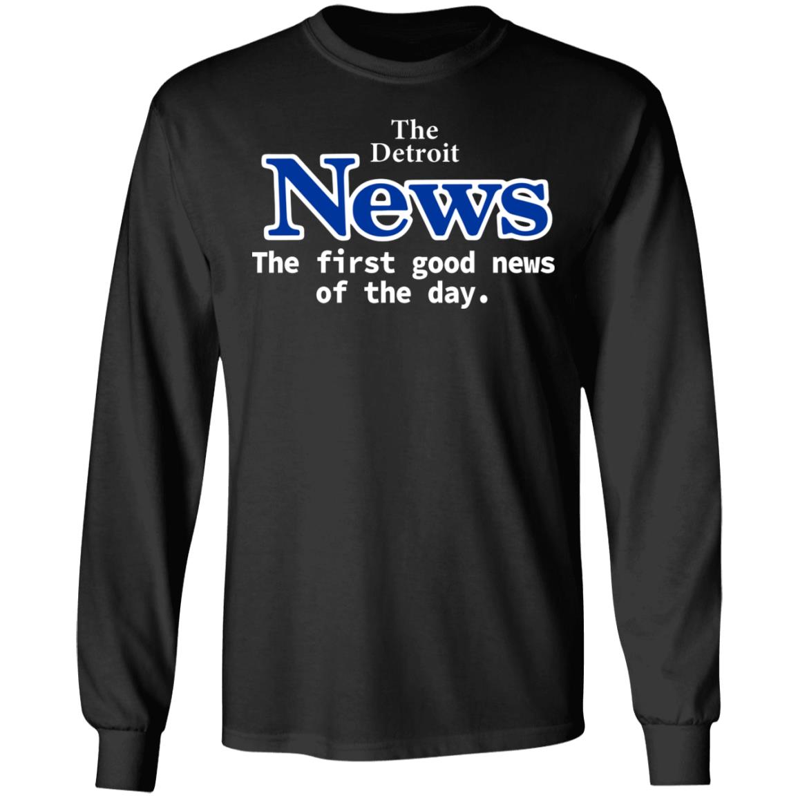 The Detroit News shirt black hoodie sweatshirt - Teechipus