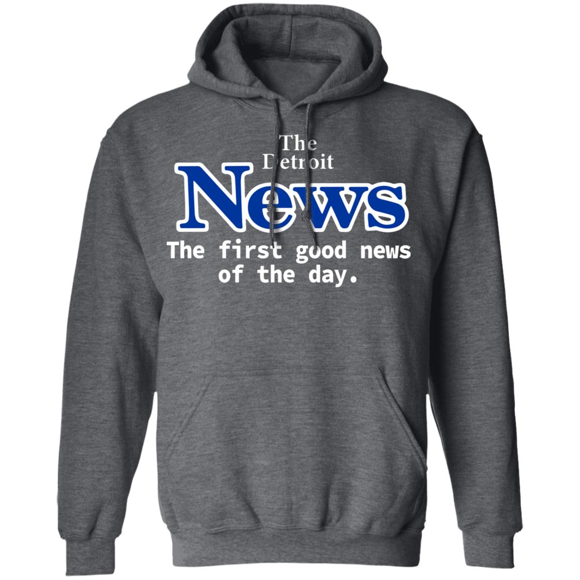 The Detroit News shirt black hoodie sweatshirt - Teechipus