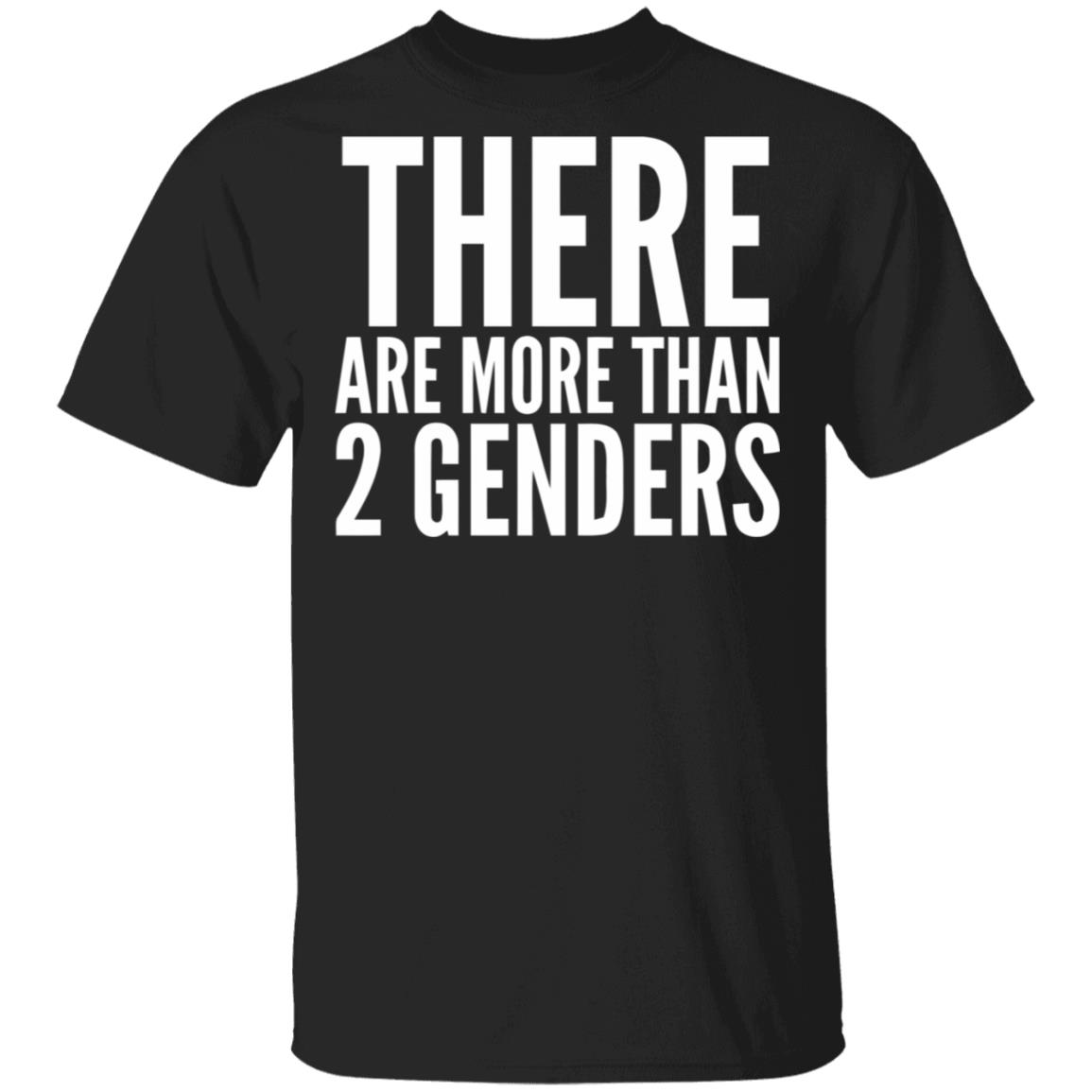 there are more than two genders shirt black hoodie - Teechipus