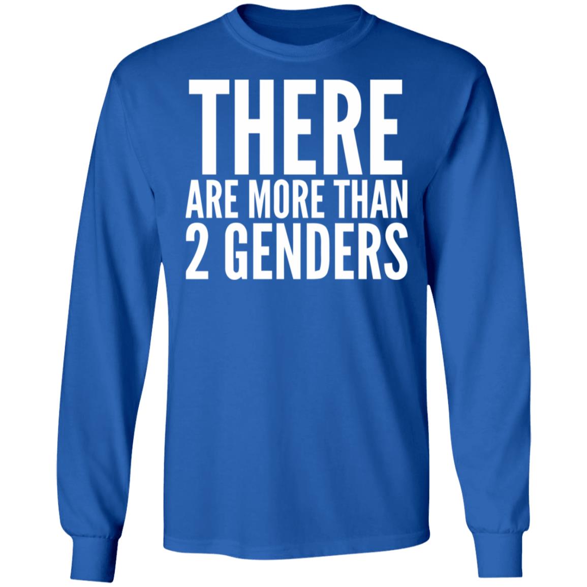 there are more than two genders shirt black hoodie - Teechipus