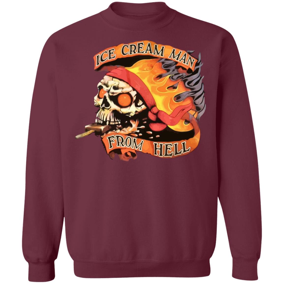 ice cream man from hell shirt black hoodie t shirt - Teechipus