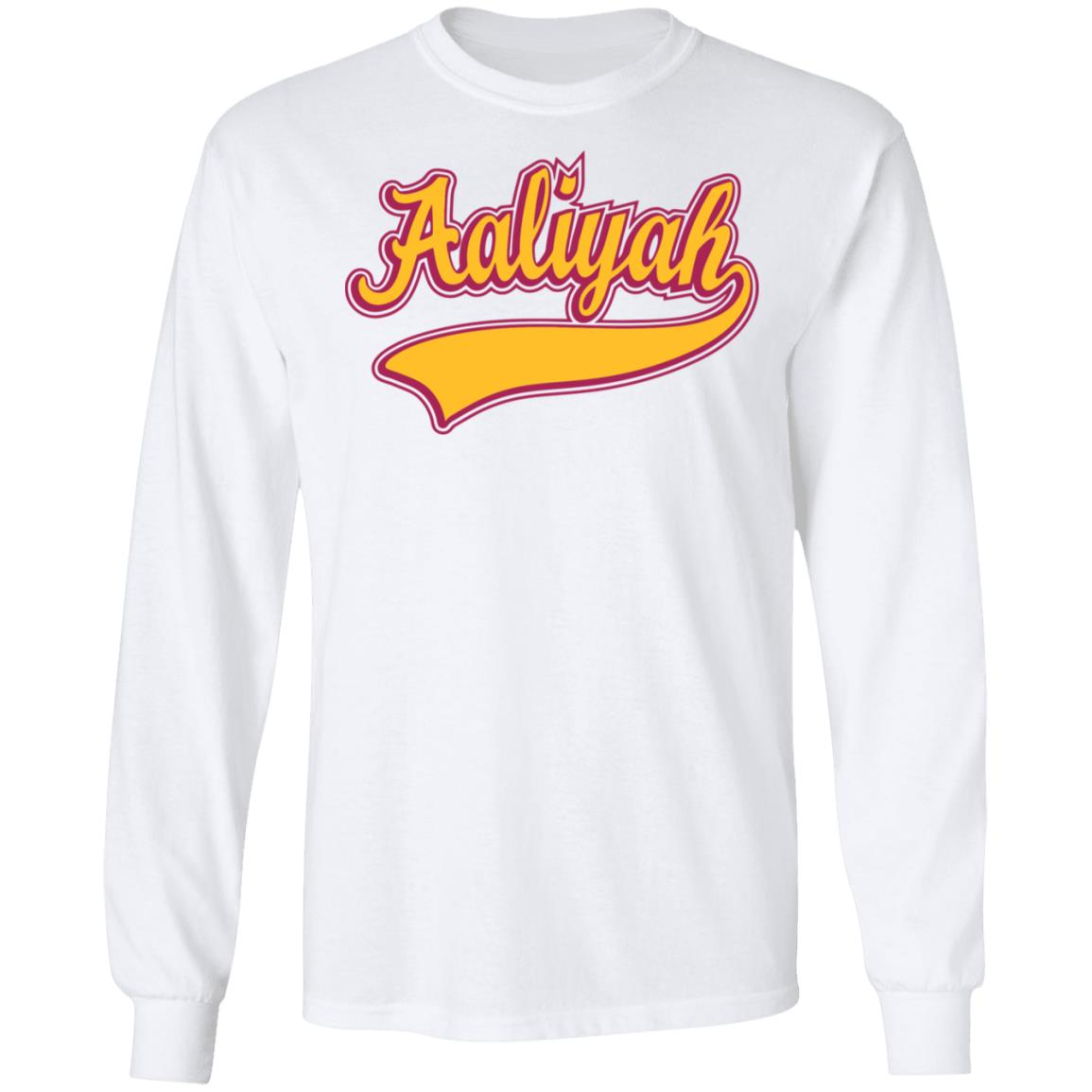aaliyah shirt white hoodie sweatshirt - Teechipus