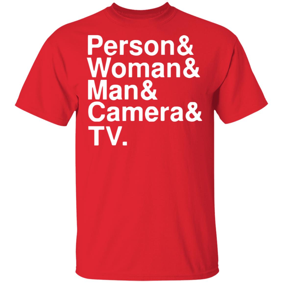 person woman man camera tv shirt black hoodie t shirt - Teechipus