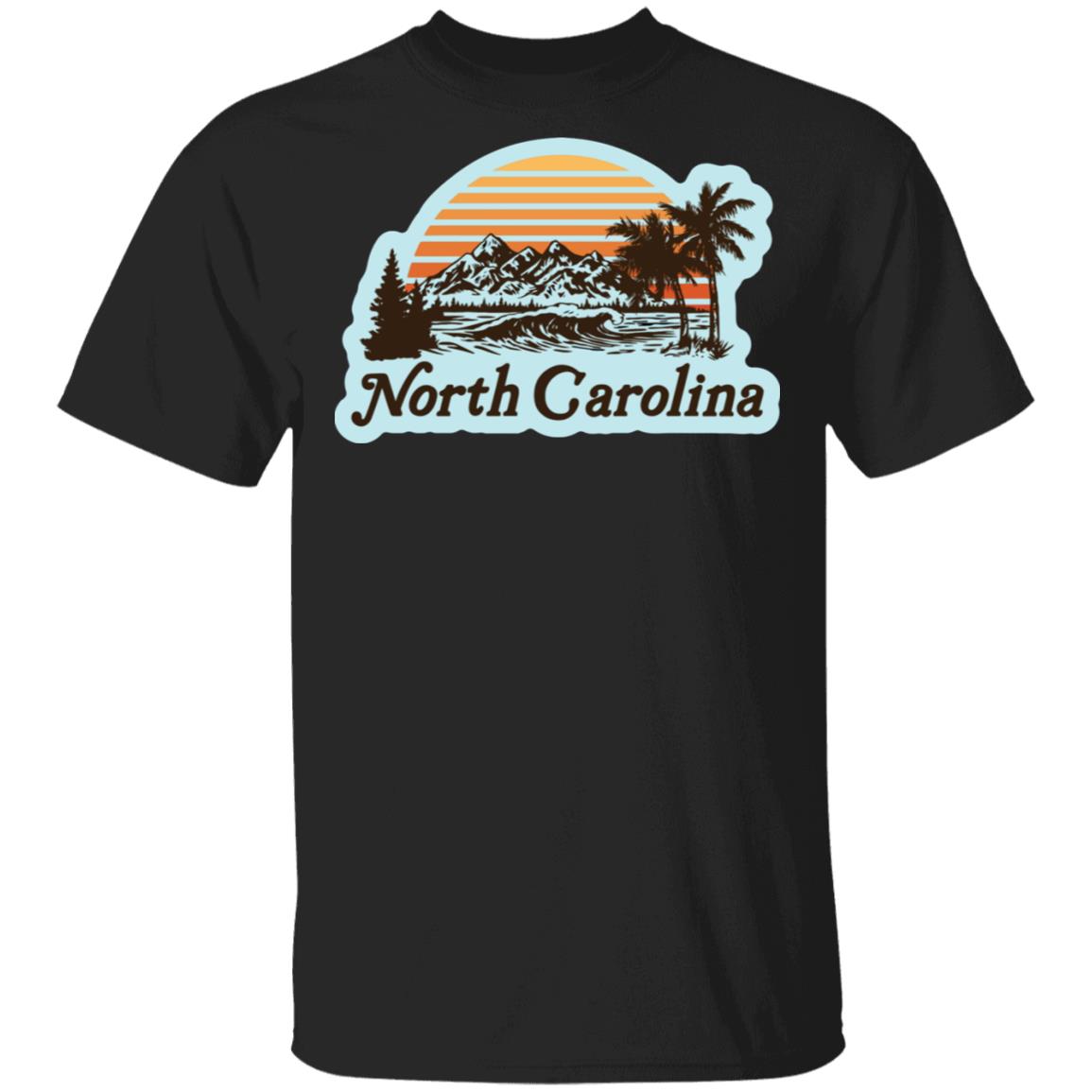 borth carolina shirt black hoodie sweatshirt - Teechipus
