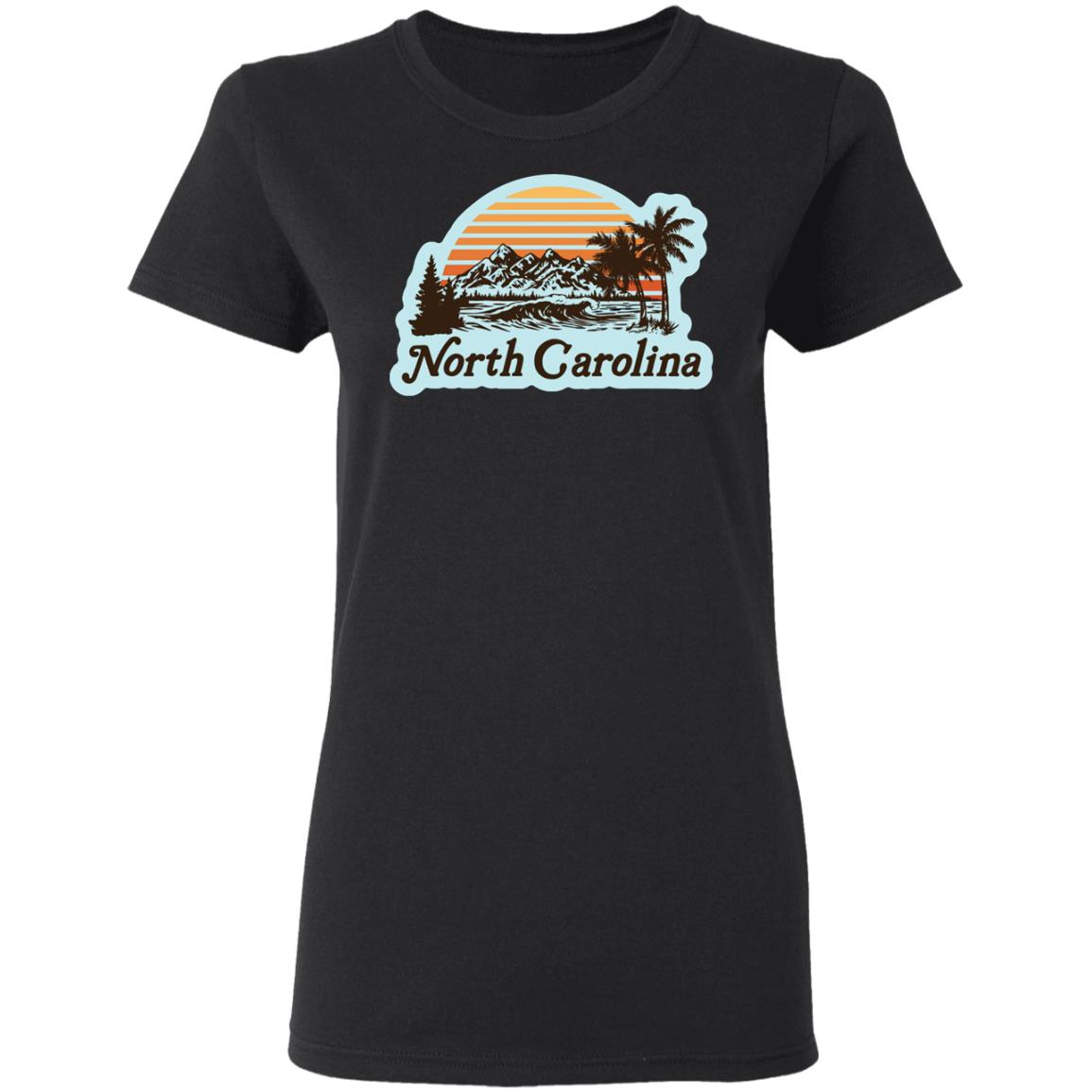borth carolina shirt black hoodie sweatshirt - Teechipus