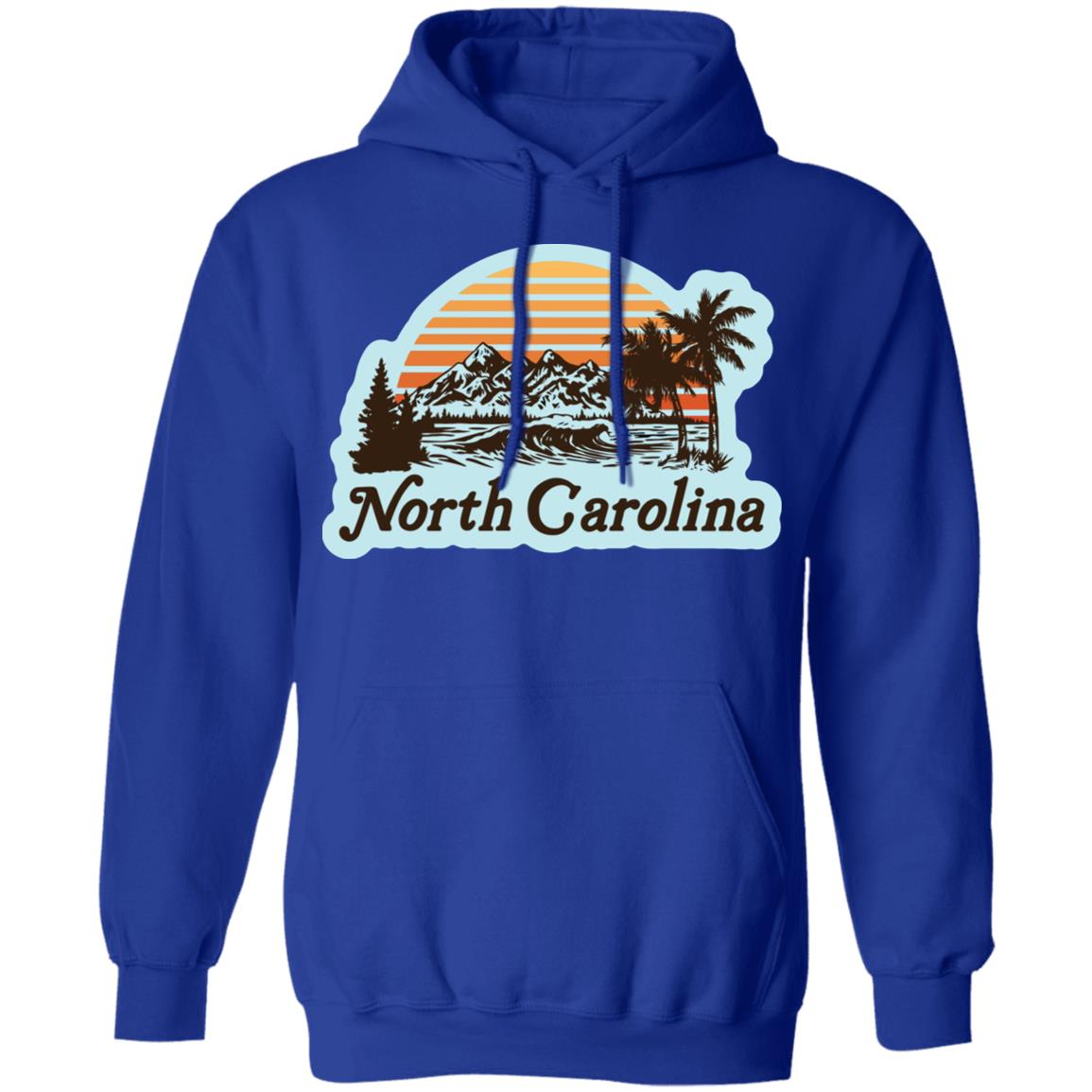 borth carolina shirt black hoodie sweatshirt - Teechipus