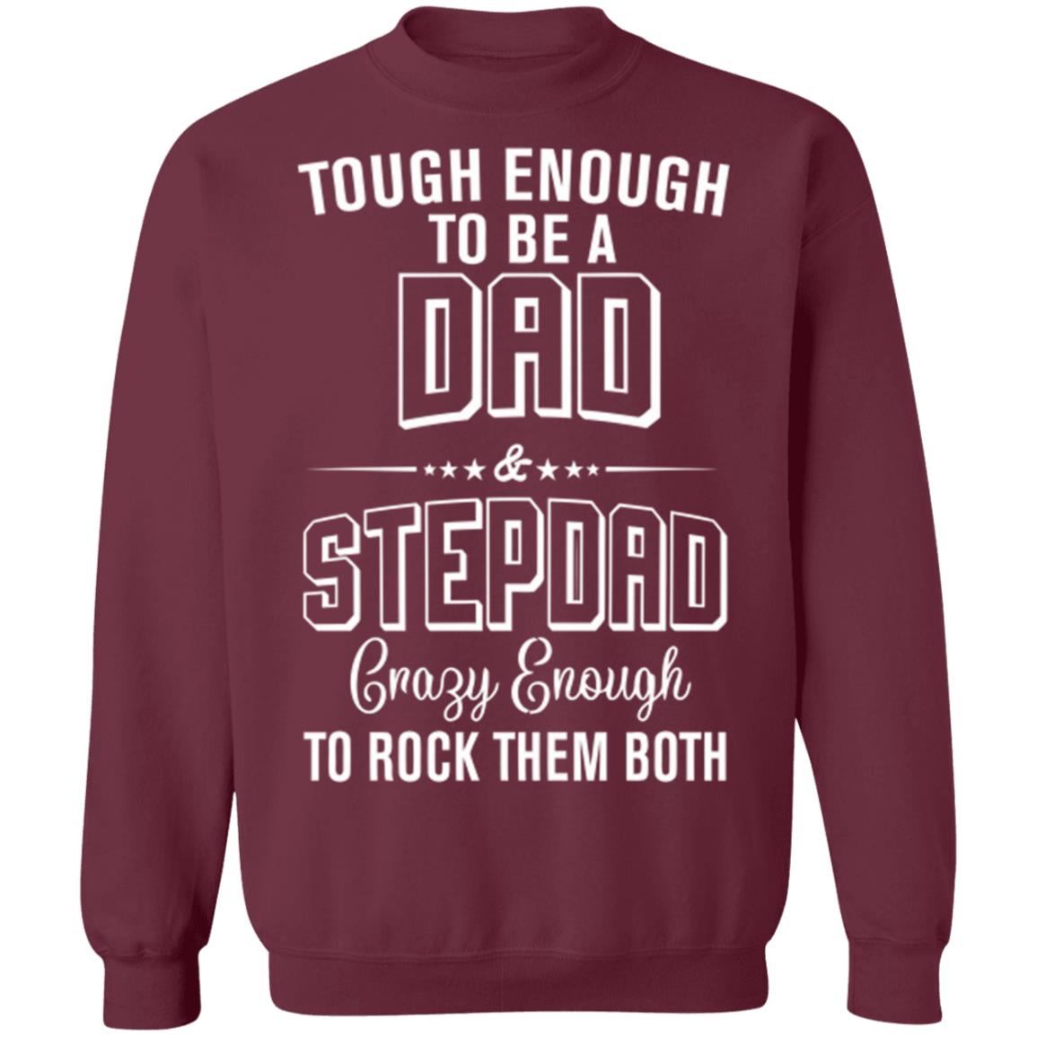 Tough enough to be a dad shirt black hoodie sweatshirt - Teechipus
