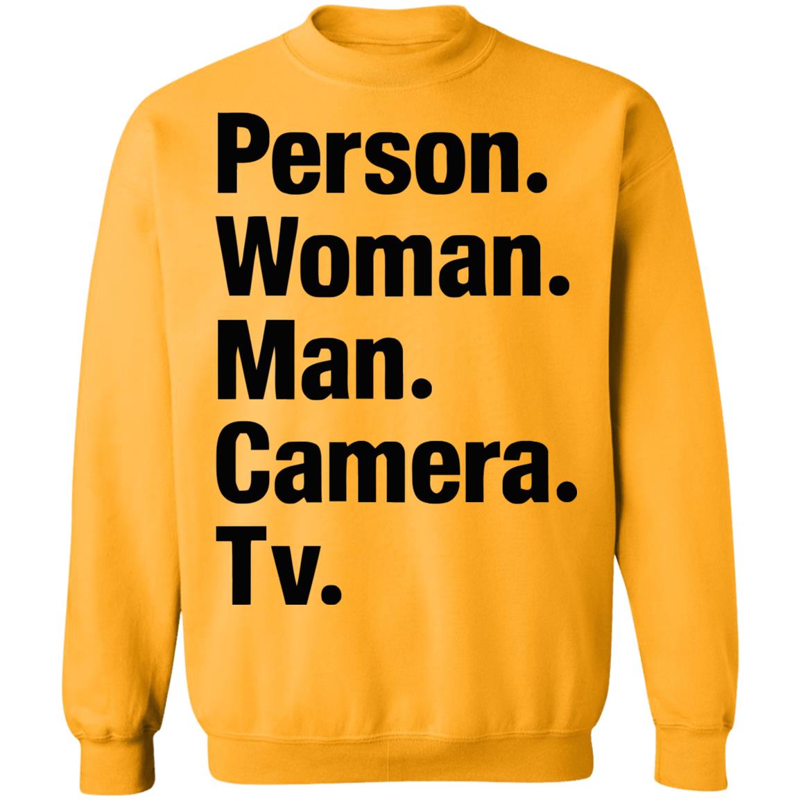 person woman man camera tv t shirt white hoodie - Teechipus