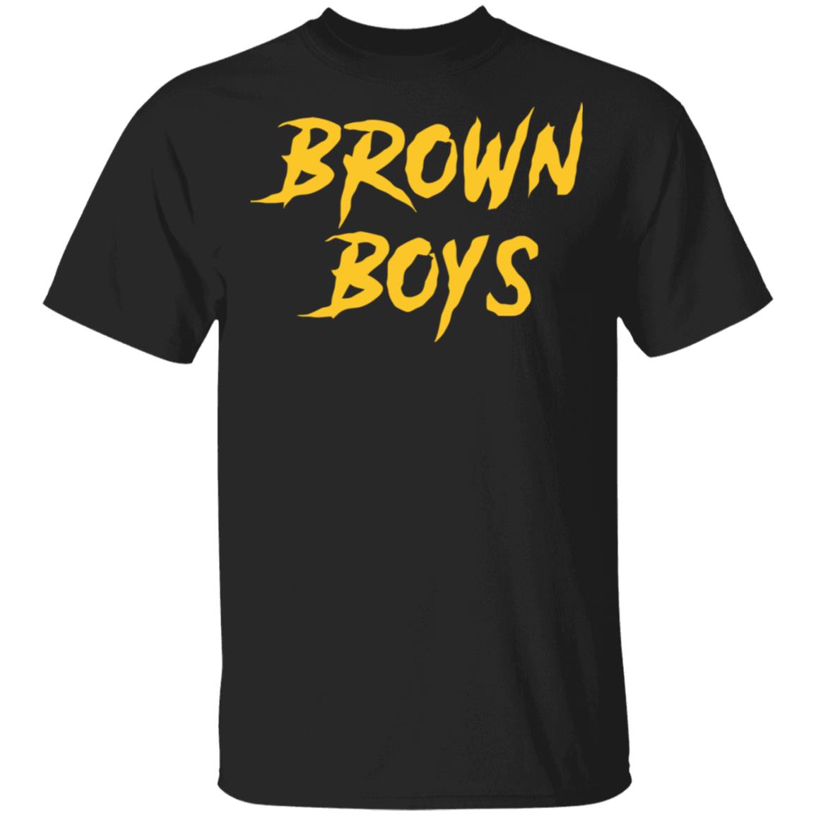 Brown Boyst shirt Black Hoodie Sweatshirt - Teechipus