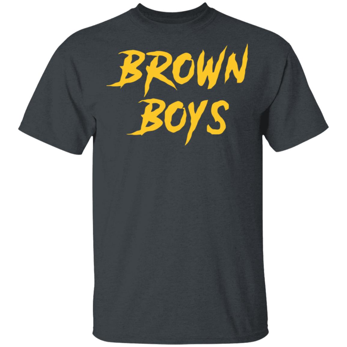Brown Boyst shirt Black Hoodie Sweatshirt - Teechipus