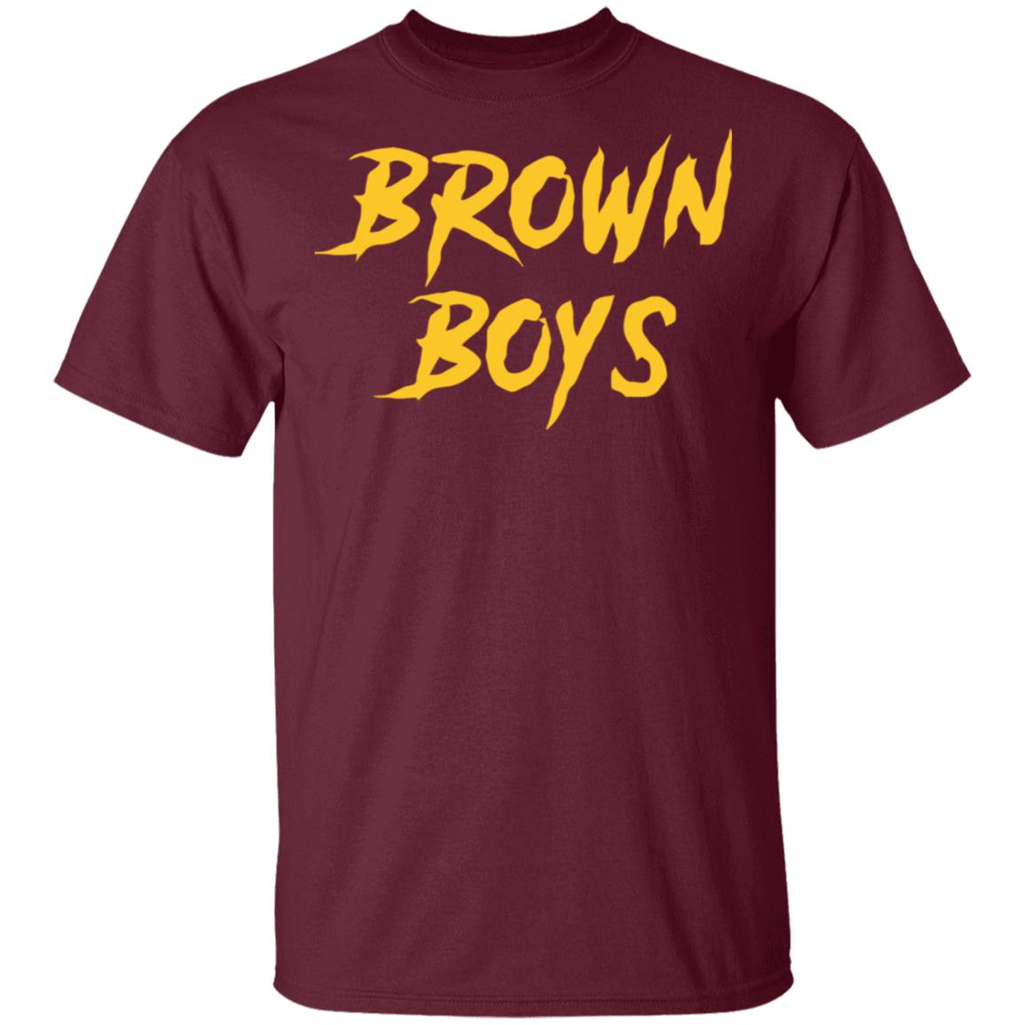 Brown Boyst shirt Black Hoodie Sweatshirt - Teechipus