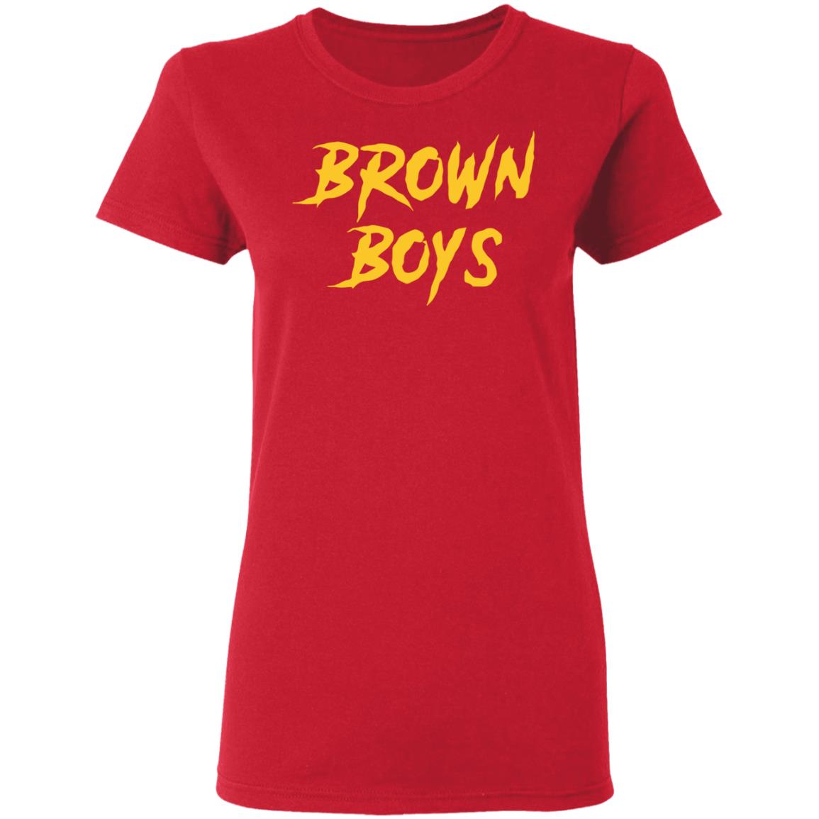 Brown Boyst shirt Black Hoodie Sweatshirt - Teechipus