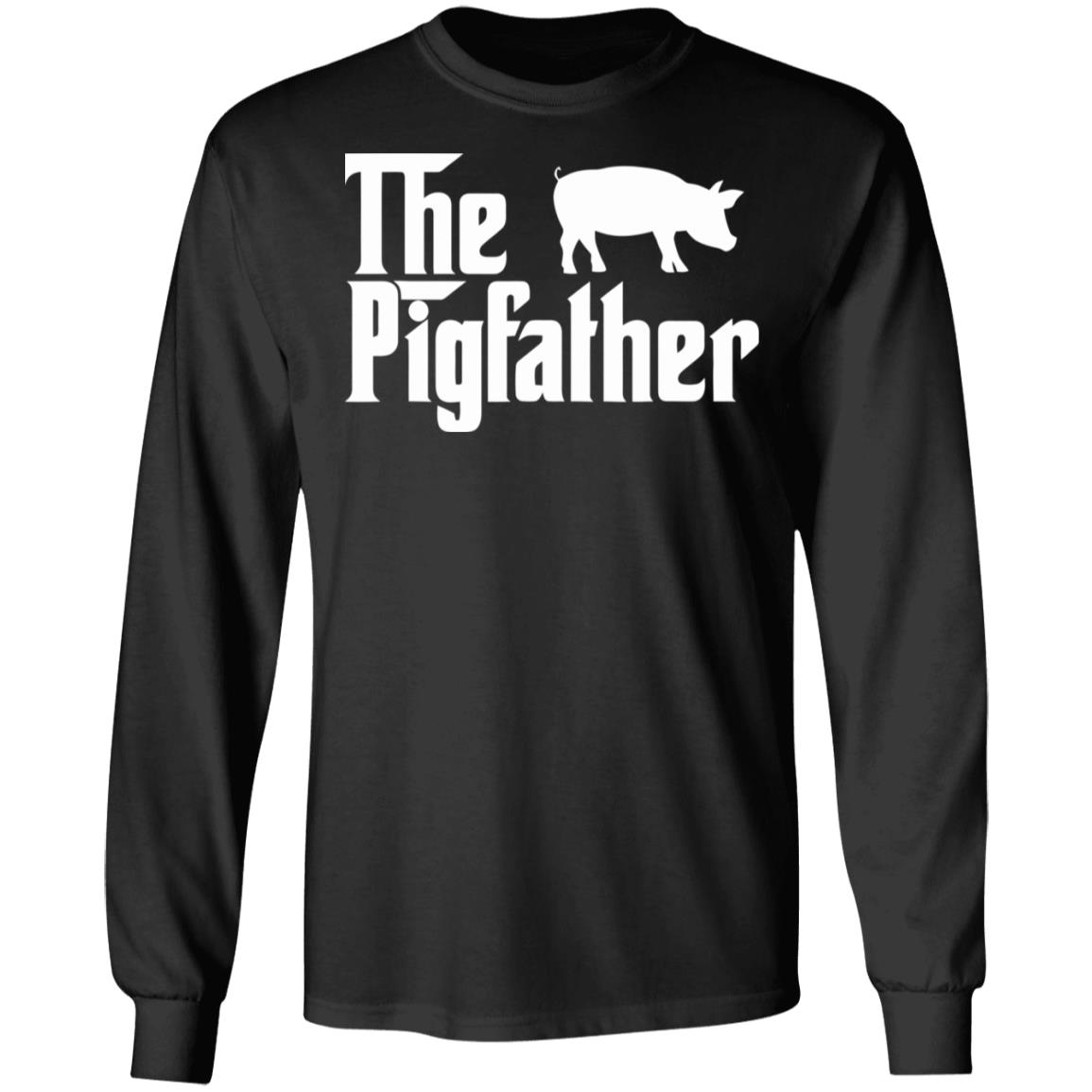 The Pig Father T Shirt black hoodie shirt - Teechipus