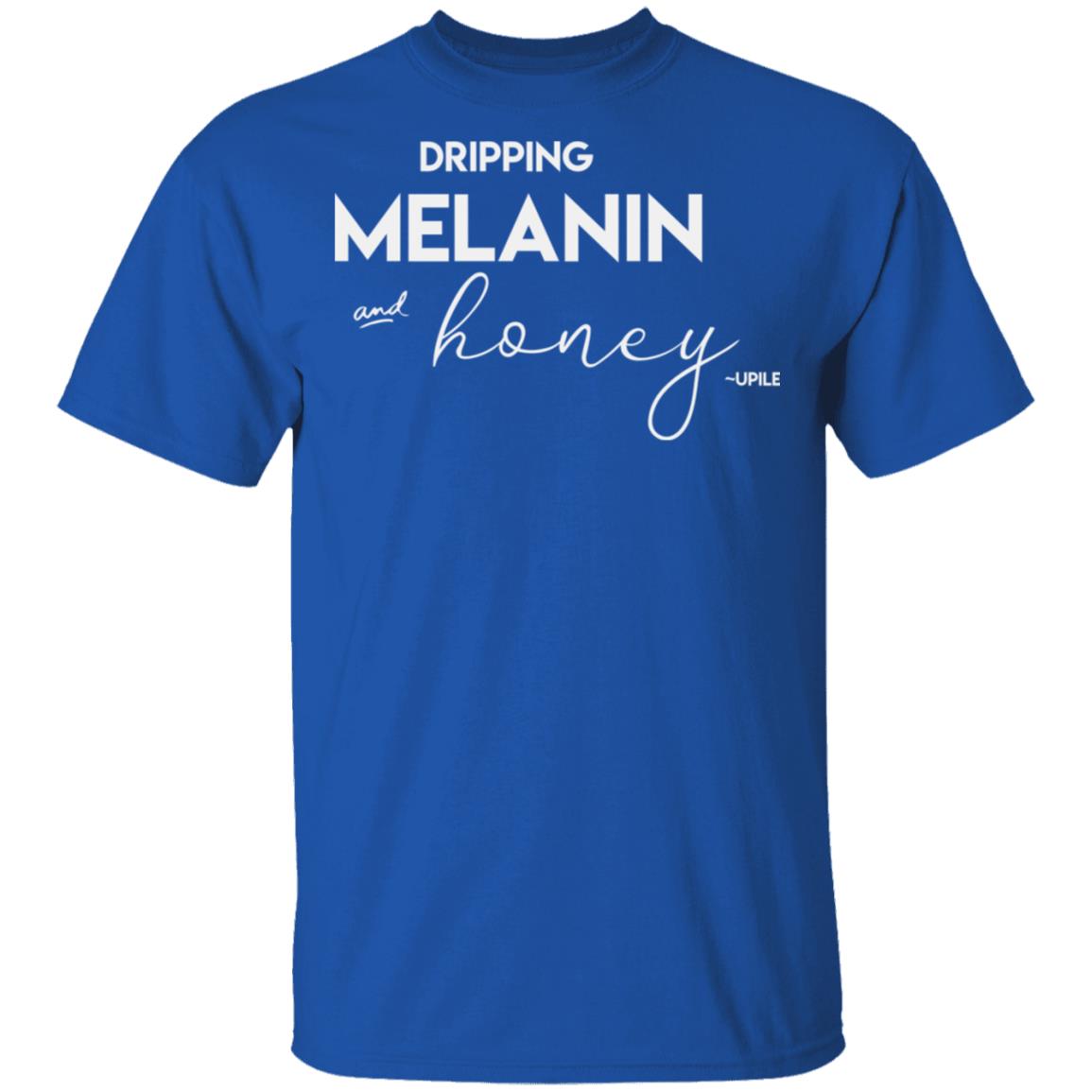 dripping melanin shirt black hoodie t shirt - Teechipus