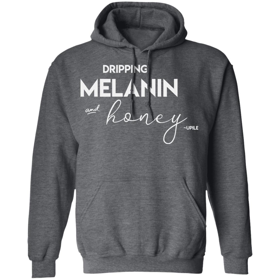 dripping melanin shirt black hoodie t shirt - Teechipus
