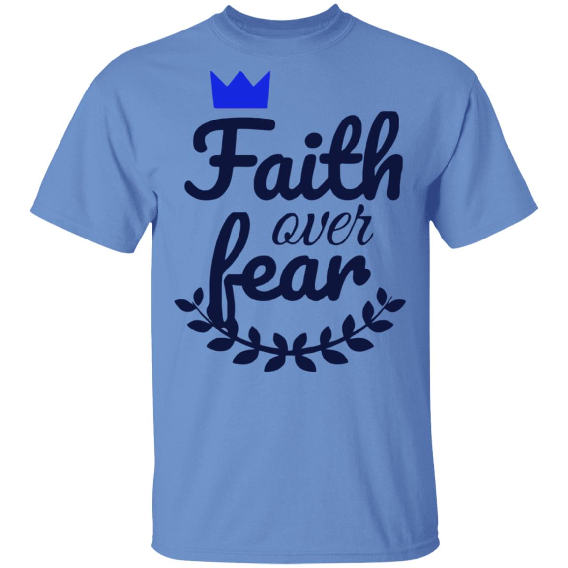Faith Over Fear T Shirt white hoodie sweatshirt - Teechipus