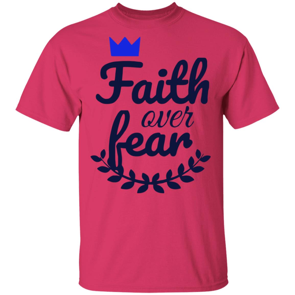 Faith Over Fear T Shirt white hoodie sweatshirt - Teechipus