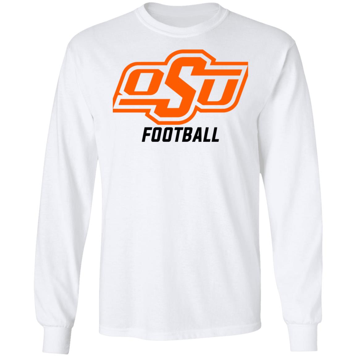 osu football shirt white hoodie t shirt - Teechipus