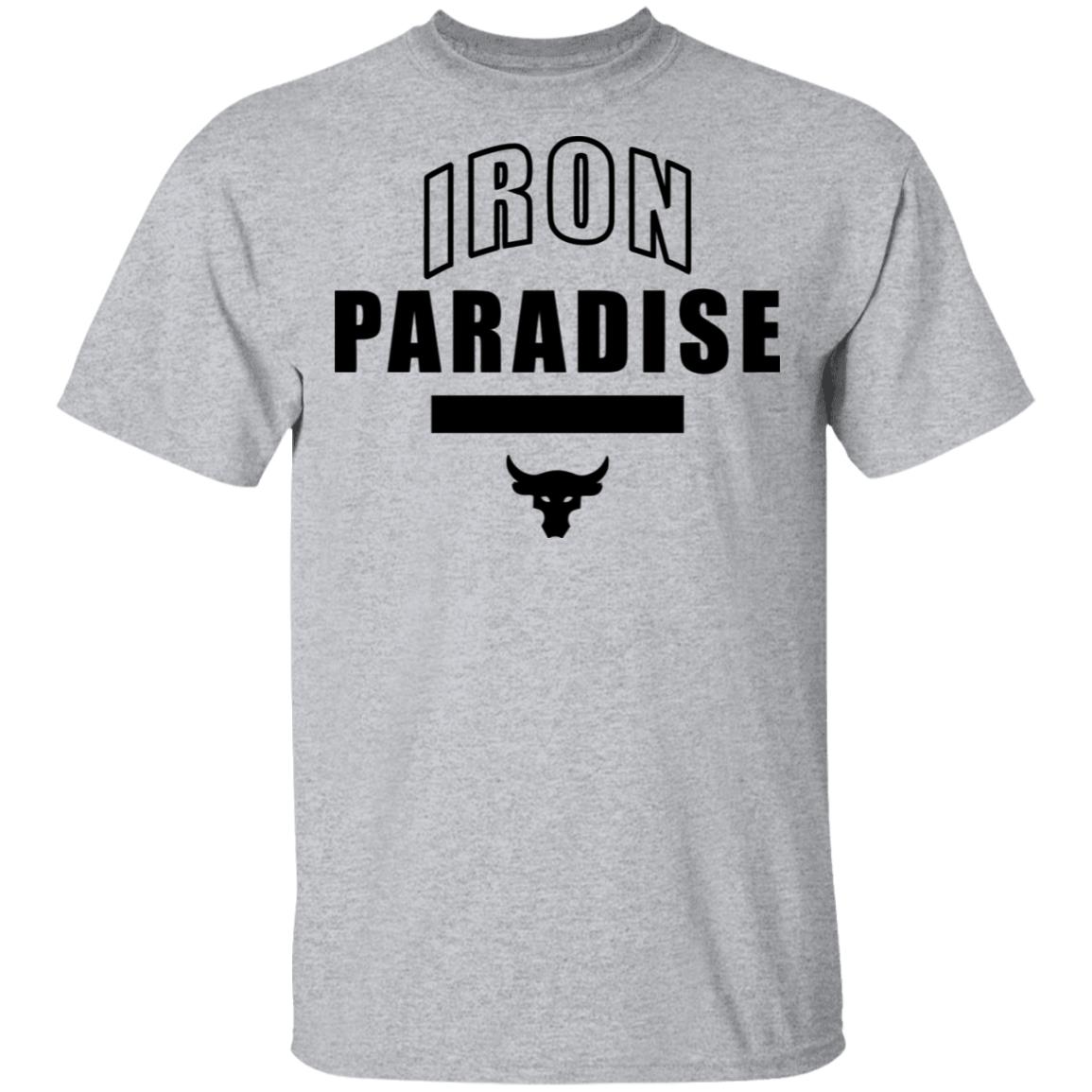 iron paradise t shirt black hoodie sweatshirt - Teechipus
