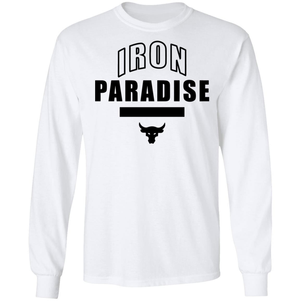 iron paradise t shirt black hoodie sweatshirt - Teechipus
