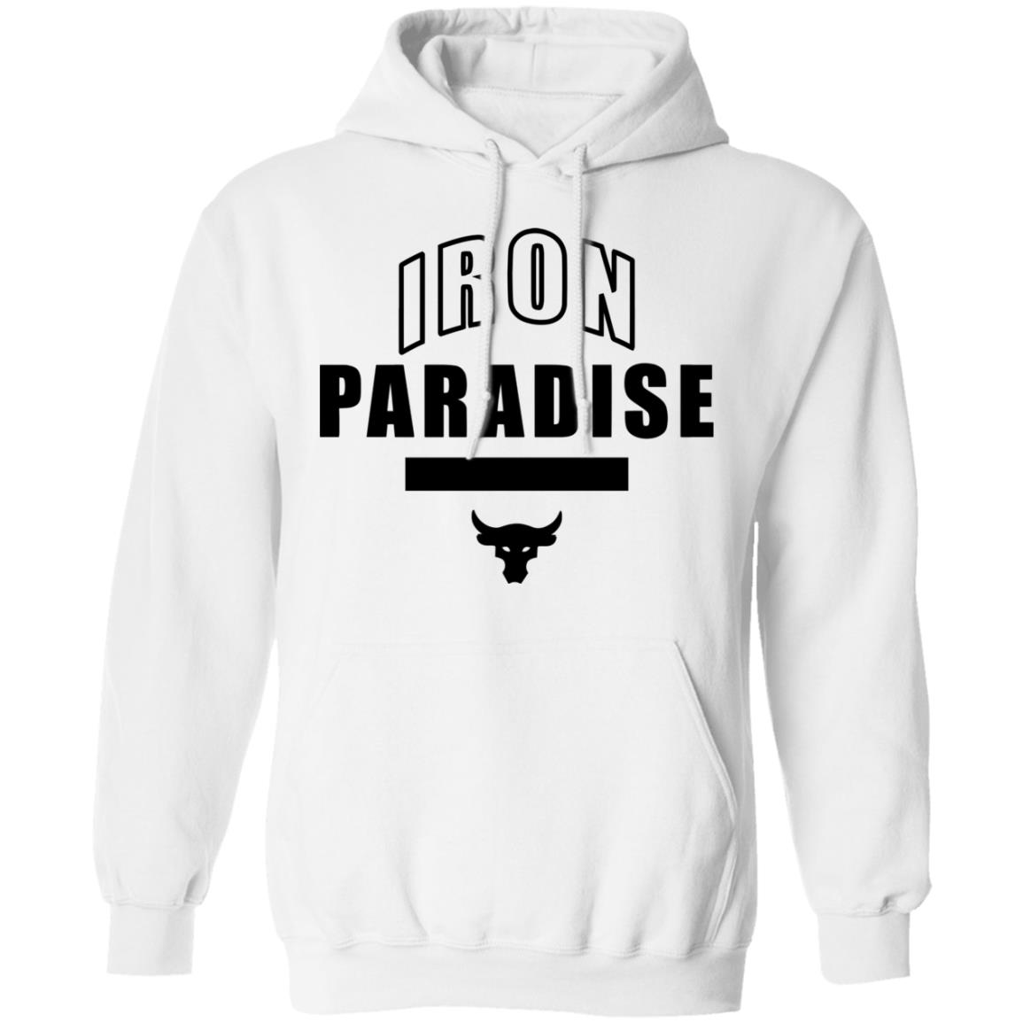 iron paradise t shirt black hoodie sweatshirt - Teechipus