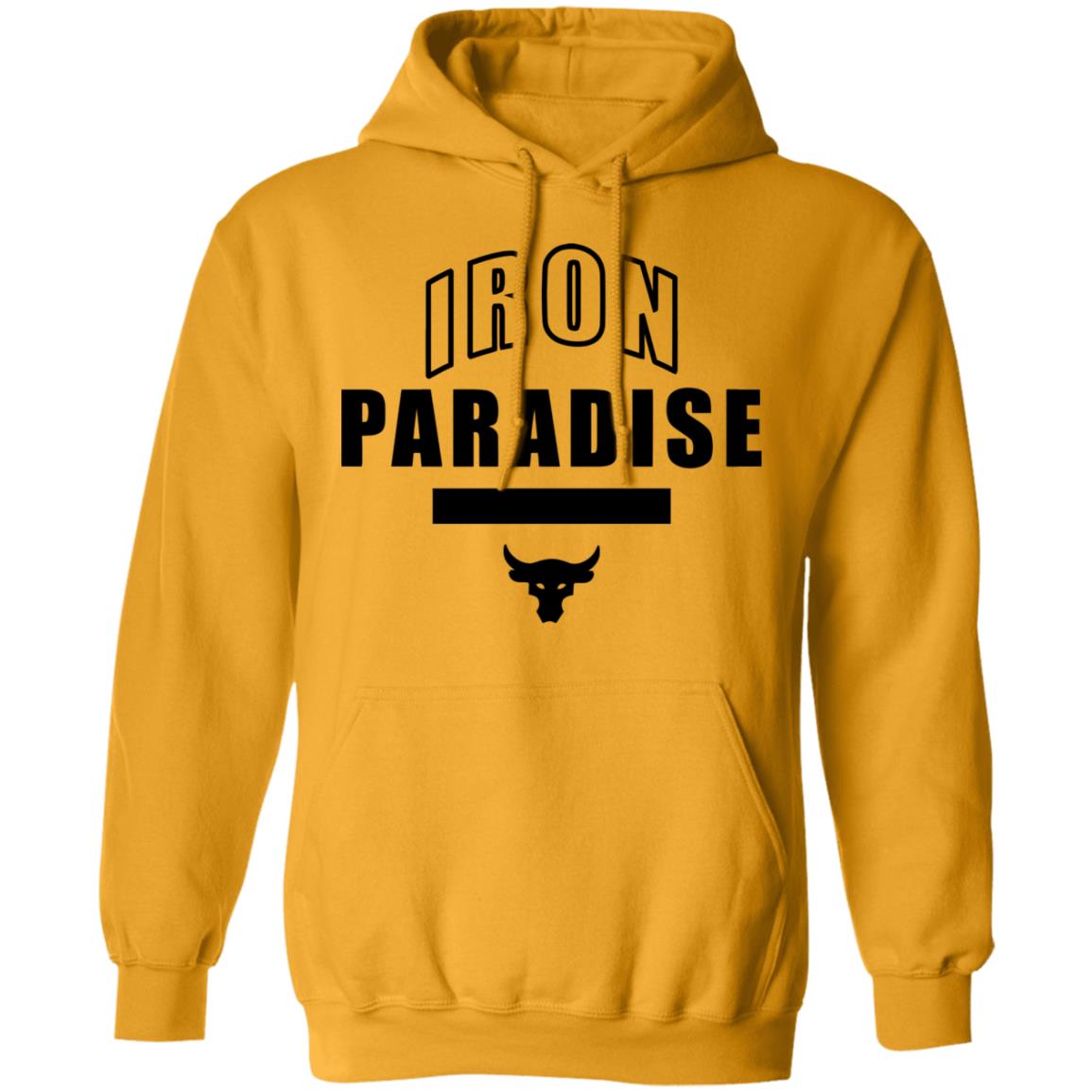 iron paradise t shirt black hoodie sweatshirt - Teechipus