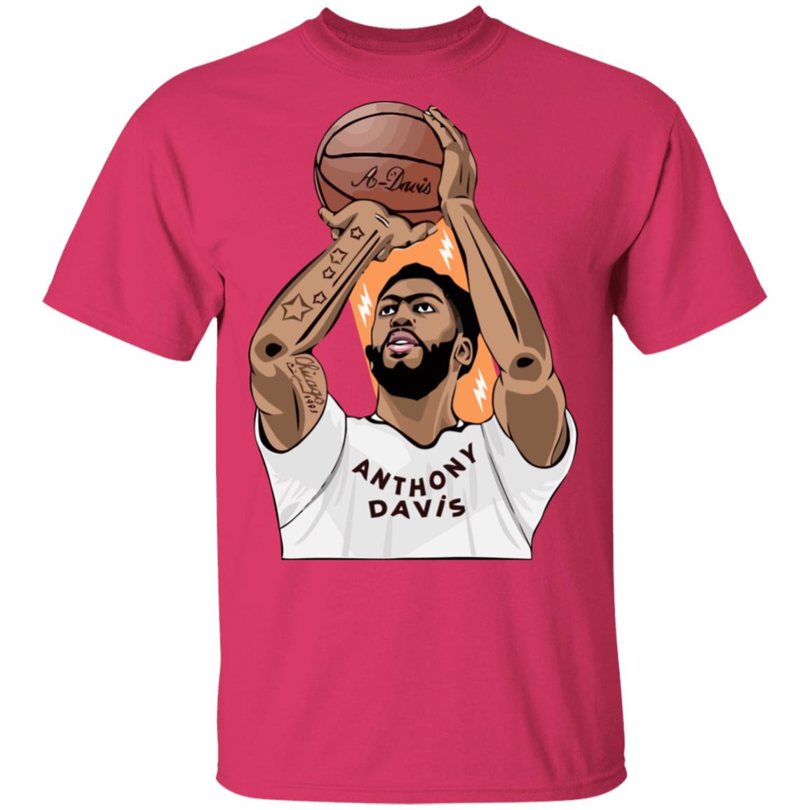 Anthony Davis t shirt white hoodie shirt - Teechipus