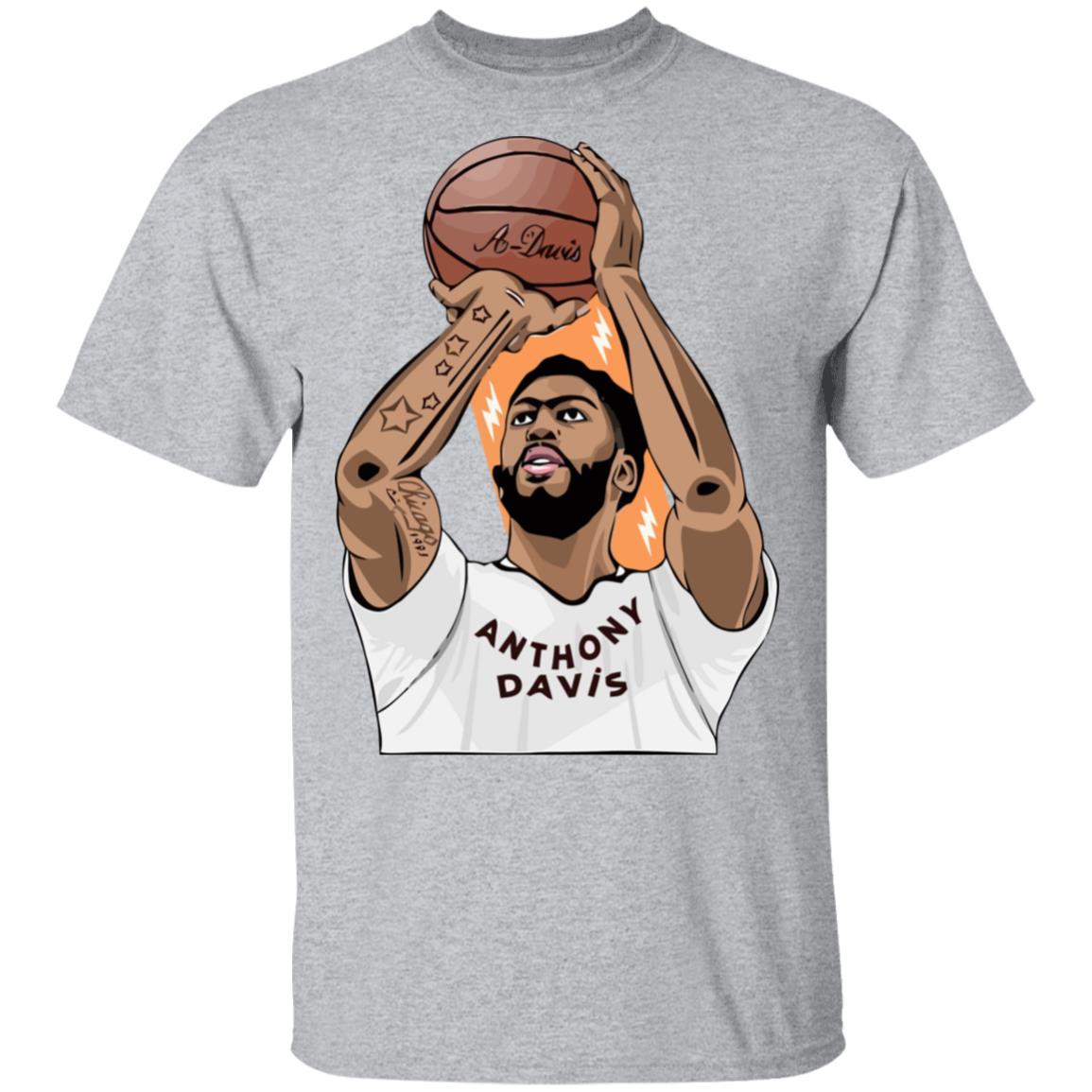 Anthony Davis t shirt white hoodie shirt - Teechipus