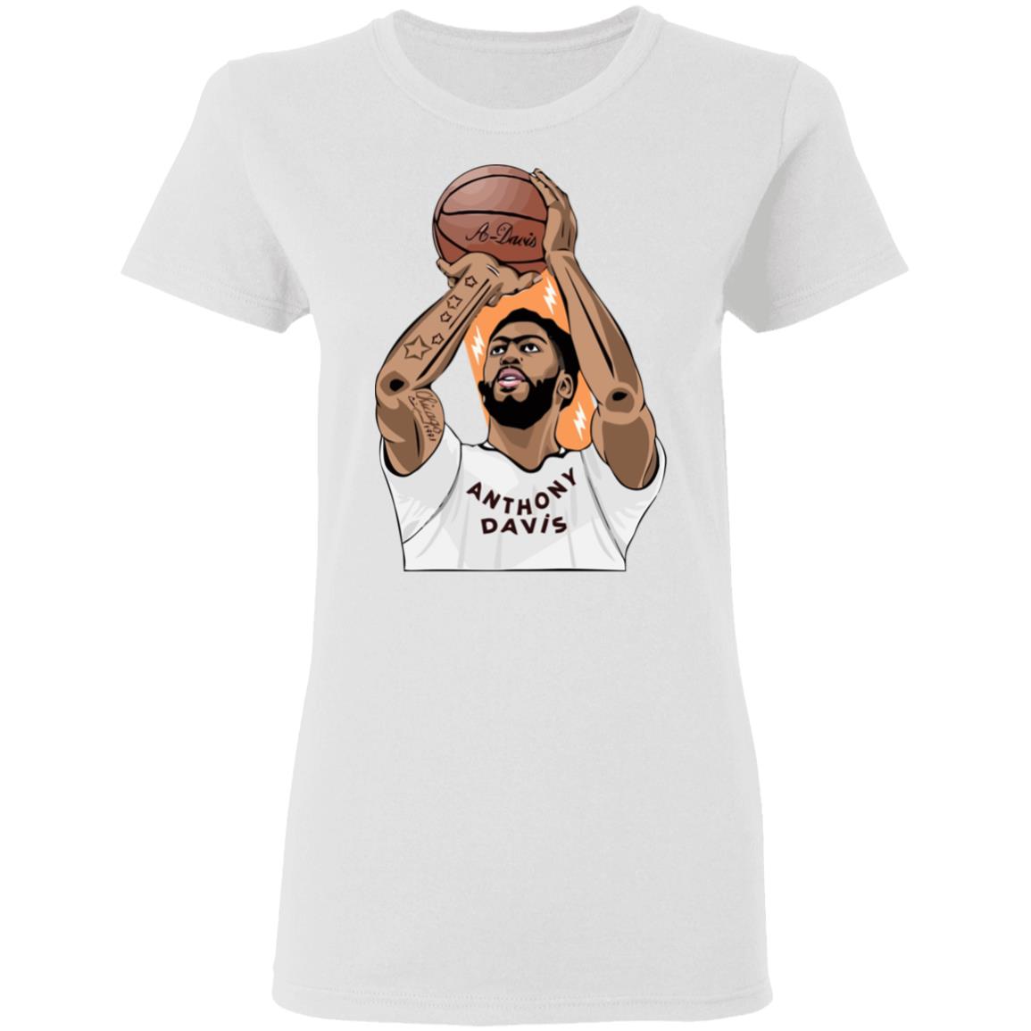 Anthony Davis t shirt white hoodie shirt - Teechipus