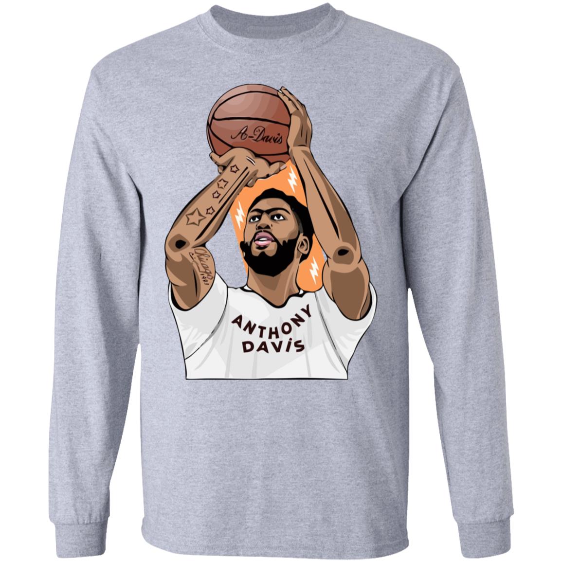 Anthony Davis t shirt white hoodie shirt - Teechipus