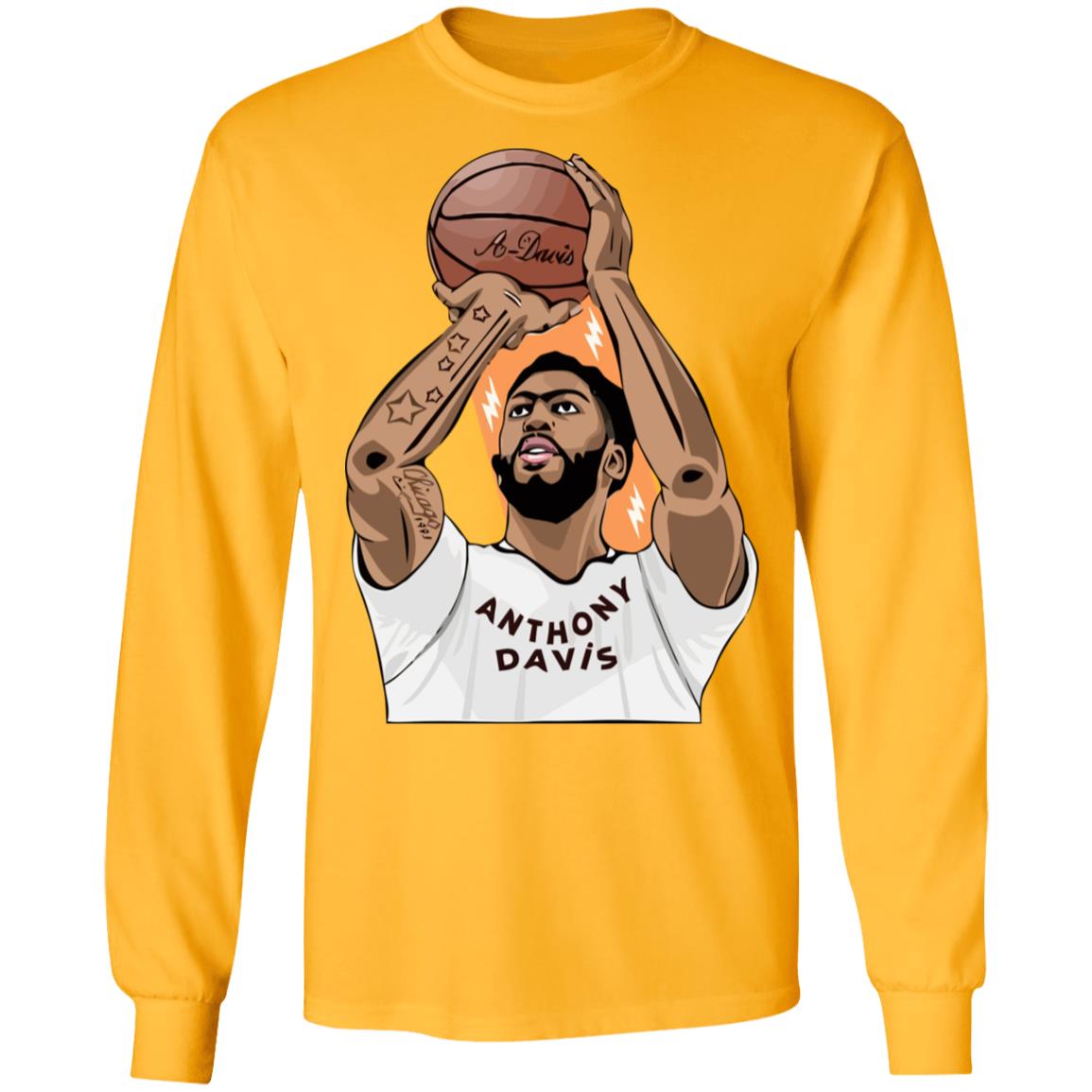 Anthony Davis t shirt white hoodie shirt - Teechipus
