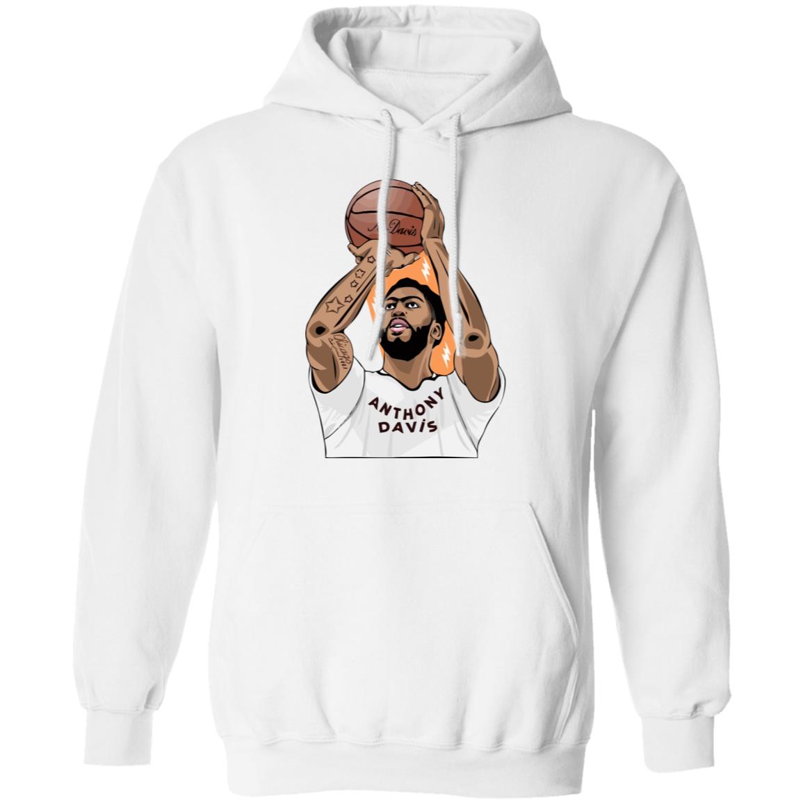 Anthony Davis t shirt white hoodie shirt - Teechipus