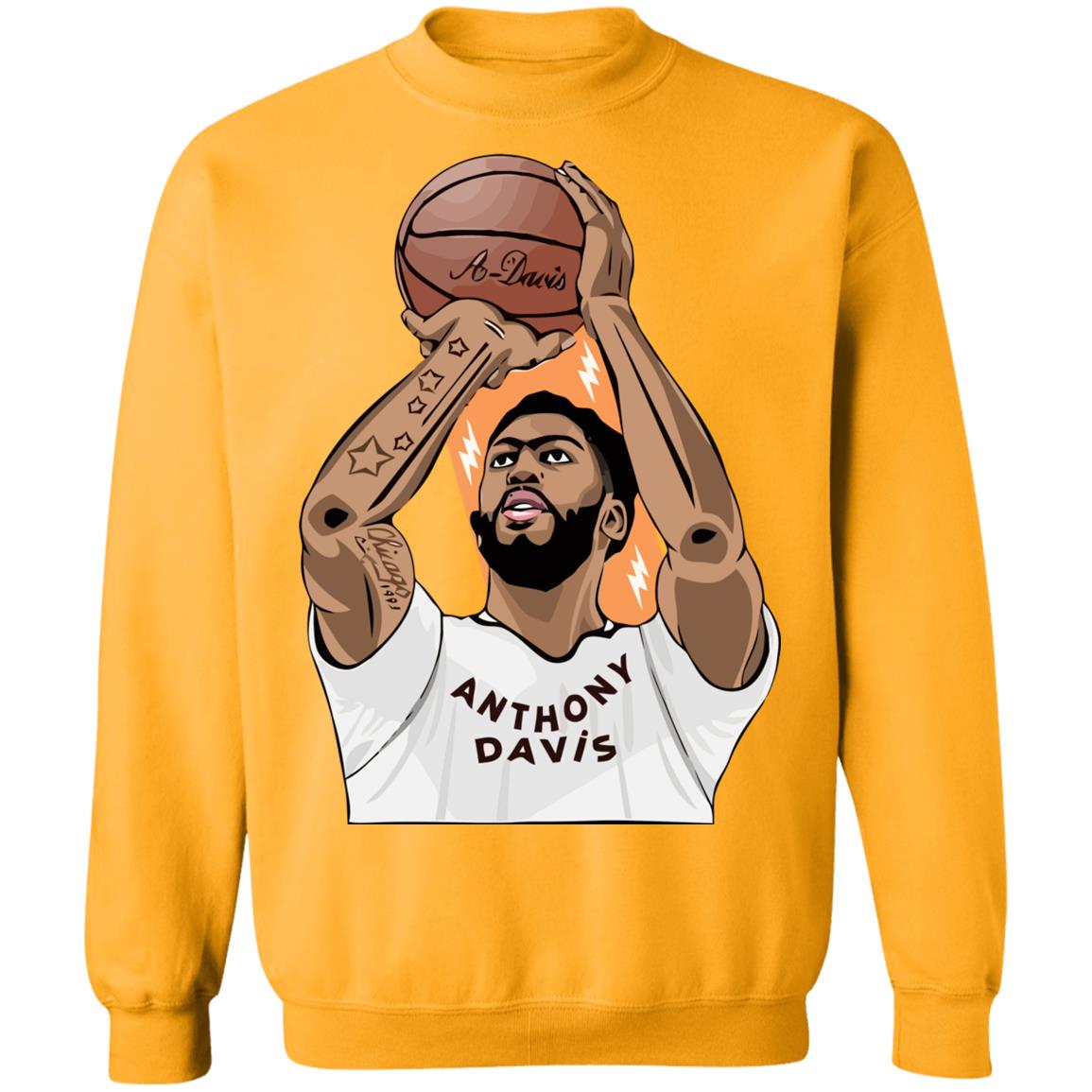 Anthony Davis t shirt white hoodie shirt - Teechipus