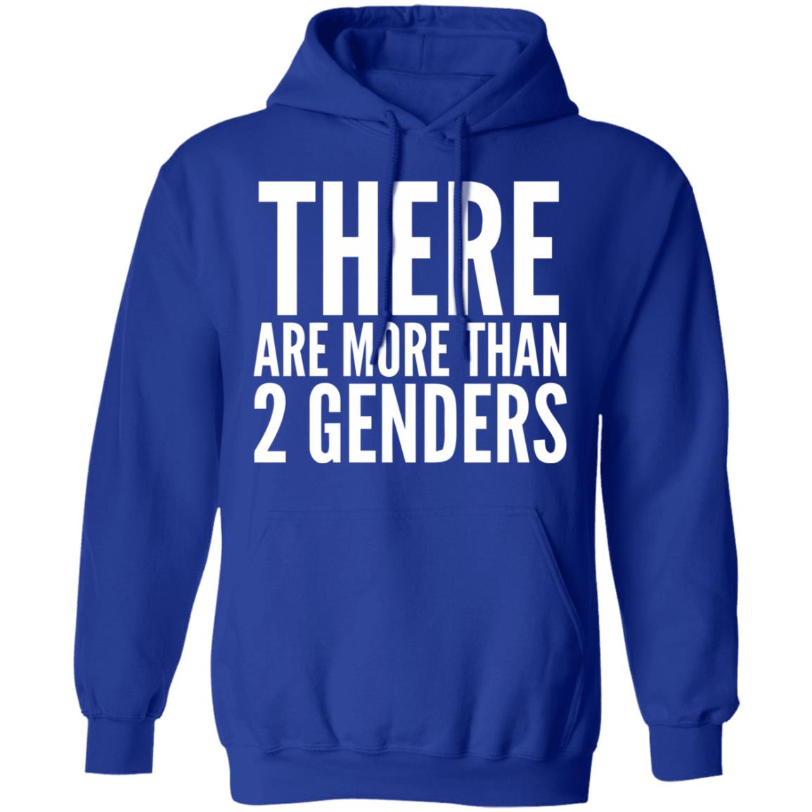there are more than two genders shirt black - Teechipus
