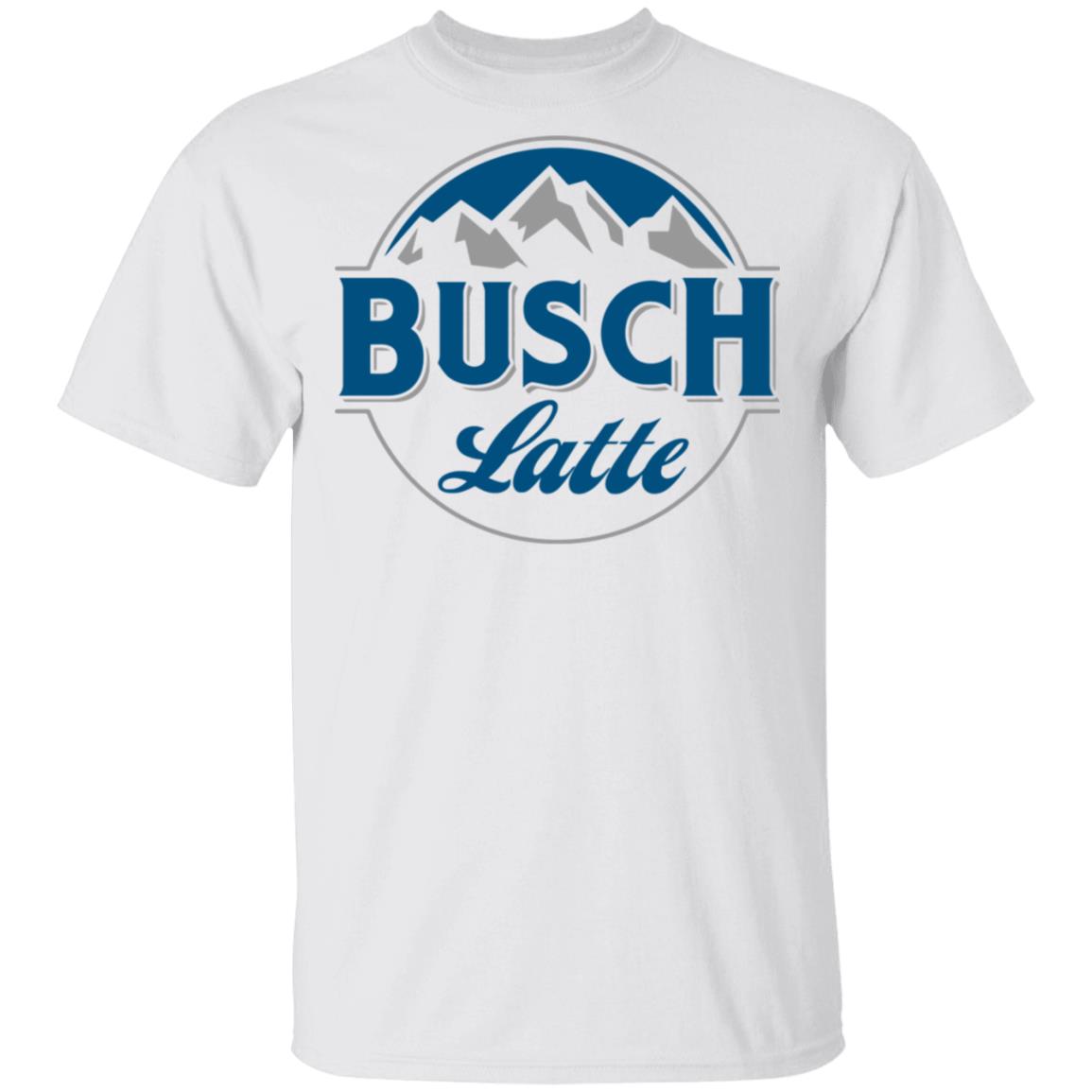 Busch Latte T Shirt white hoodie shirt - Teechipus