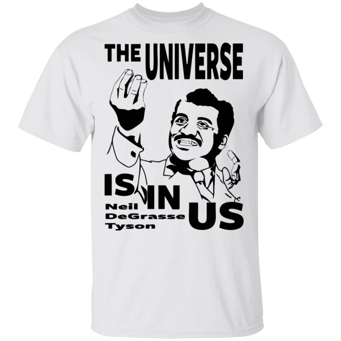 neil degrasse tyson shirt white hoodie t shirt - Teechipus