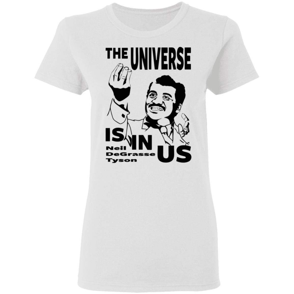 neil degrasse tyson shirt white hoodie t shirt - Teechipus