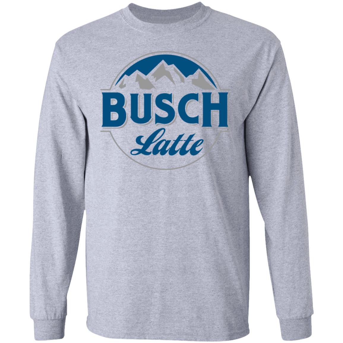 Busch Latte T Shirt white hoodie shirt - Teechipus