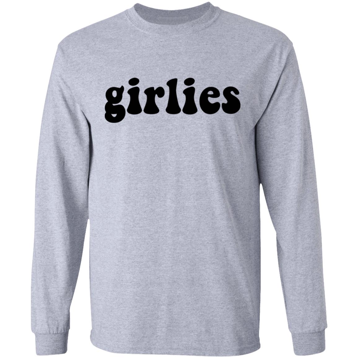 girlies shirt white hoodie t shirt - Teechipus