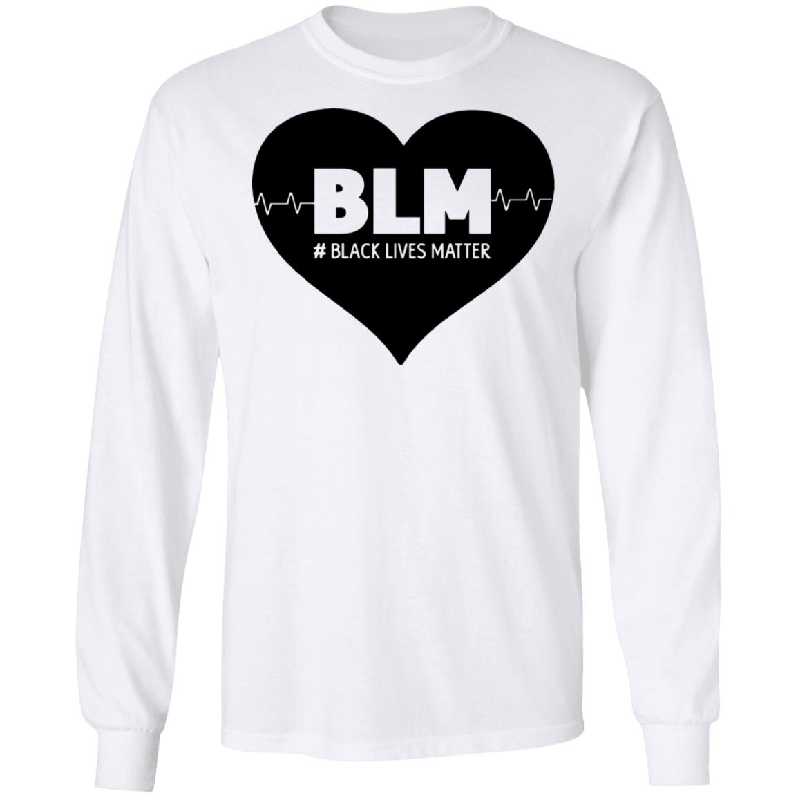 Blm T Shirt Black Lives Matter T Shirt white hoodie - Teechipus