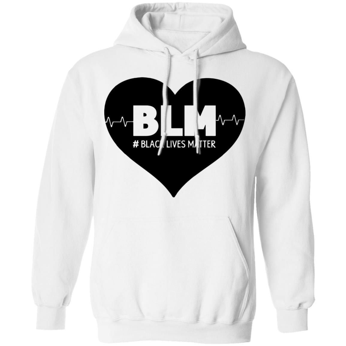 Blm T Shirt Black Lives Matter T Shirt white hoodie - Teechipus