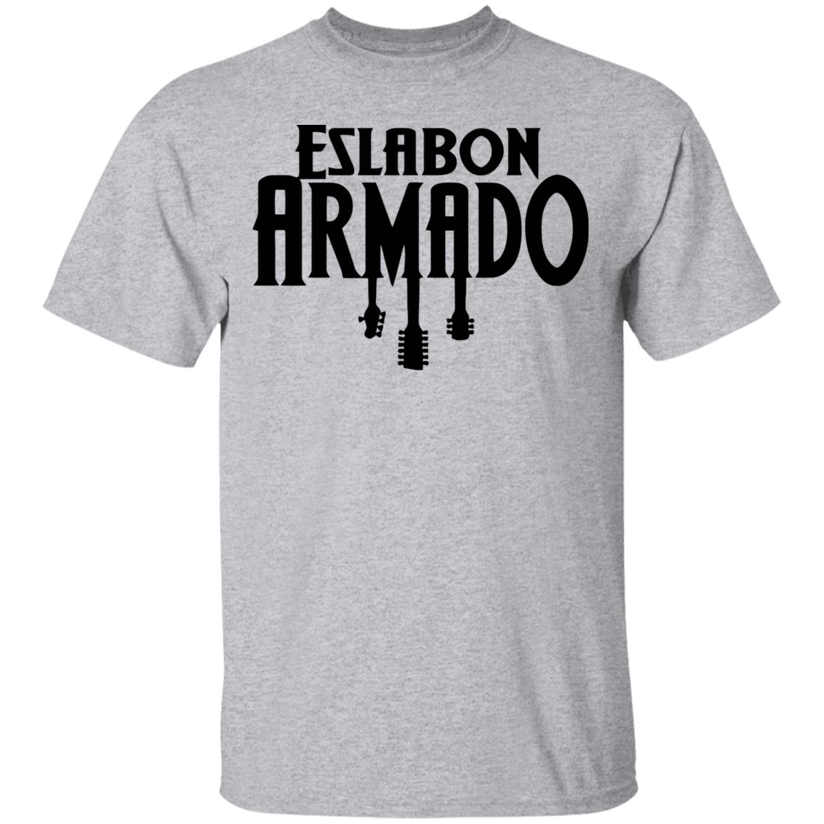 eslabon armado merch t shirt white hoodie sweatshirt - Teechipus