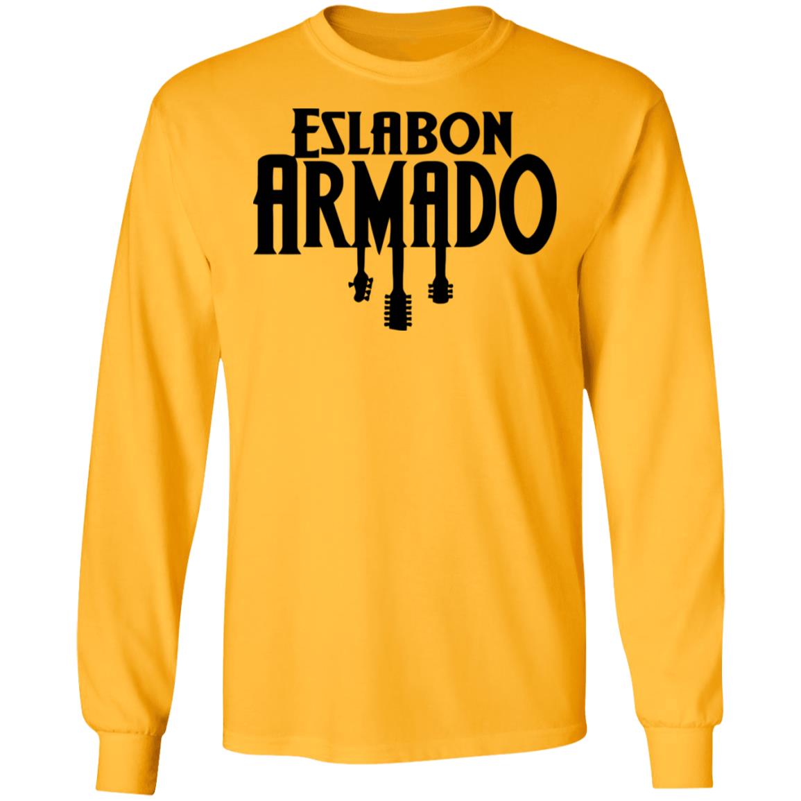eslabon armado merch t shirt white hoodie sweatshirt - Teechipus