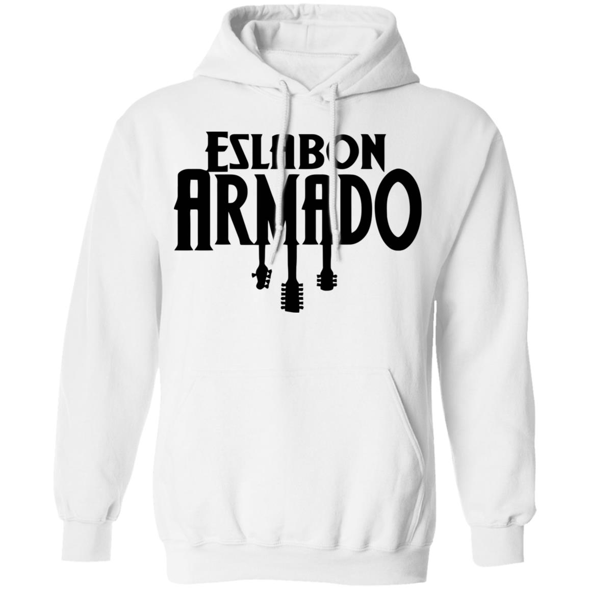 eslabon armado merch t shirt white hoodie sweatshirt - Teechipus