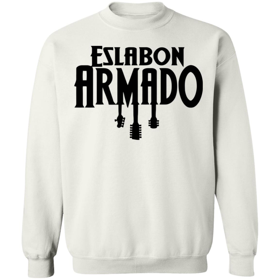 eslabon armado merch t shirt white hoodie sweatshirt - Teechipus