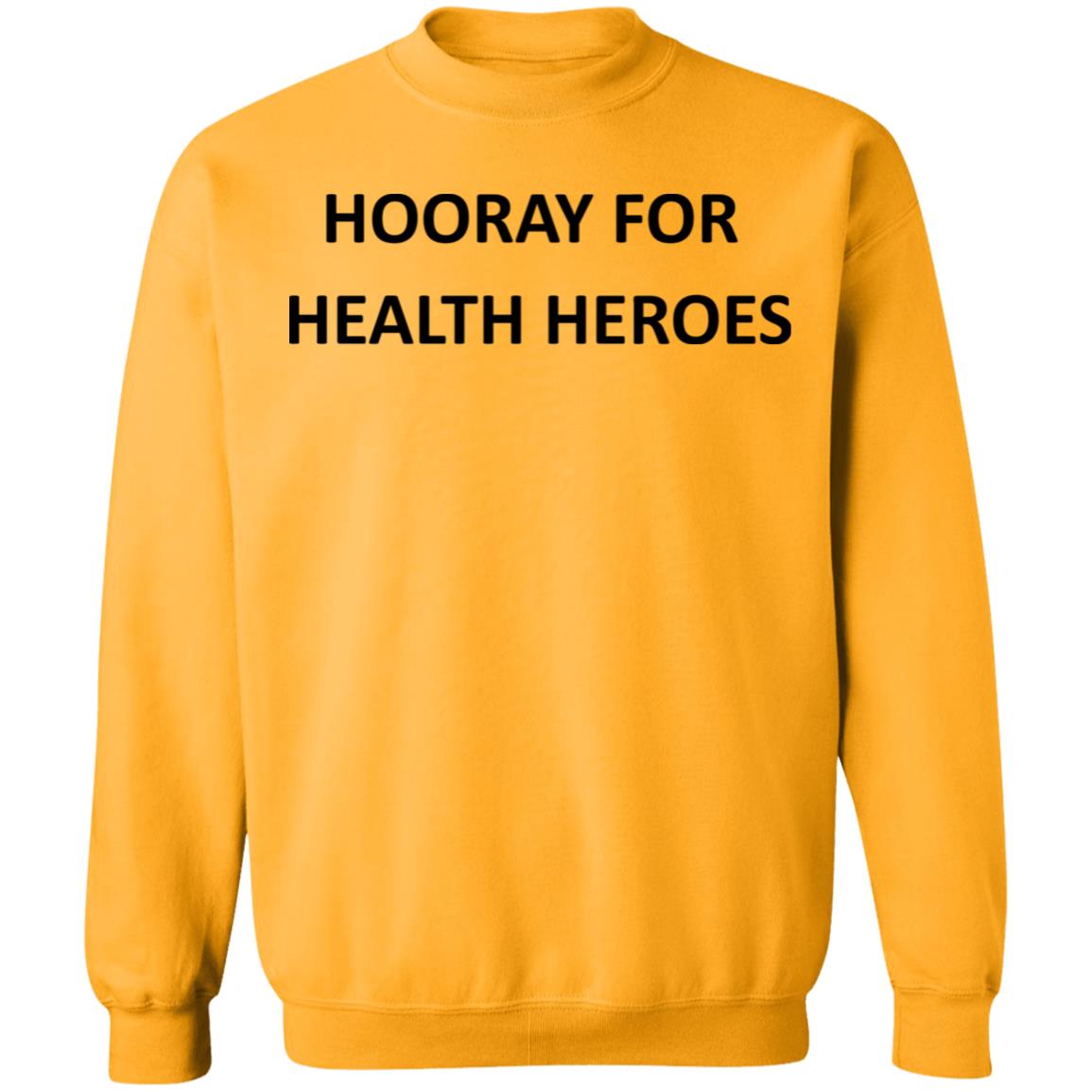 hooray for health heroes t shirt white hoodie sweatshirt - Teechipus