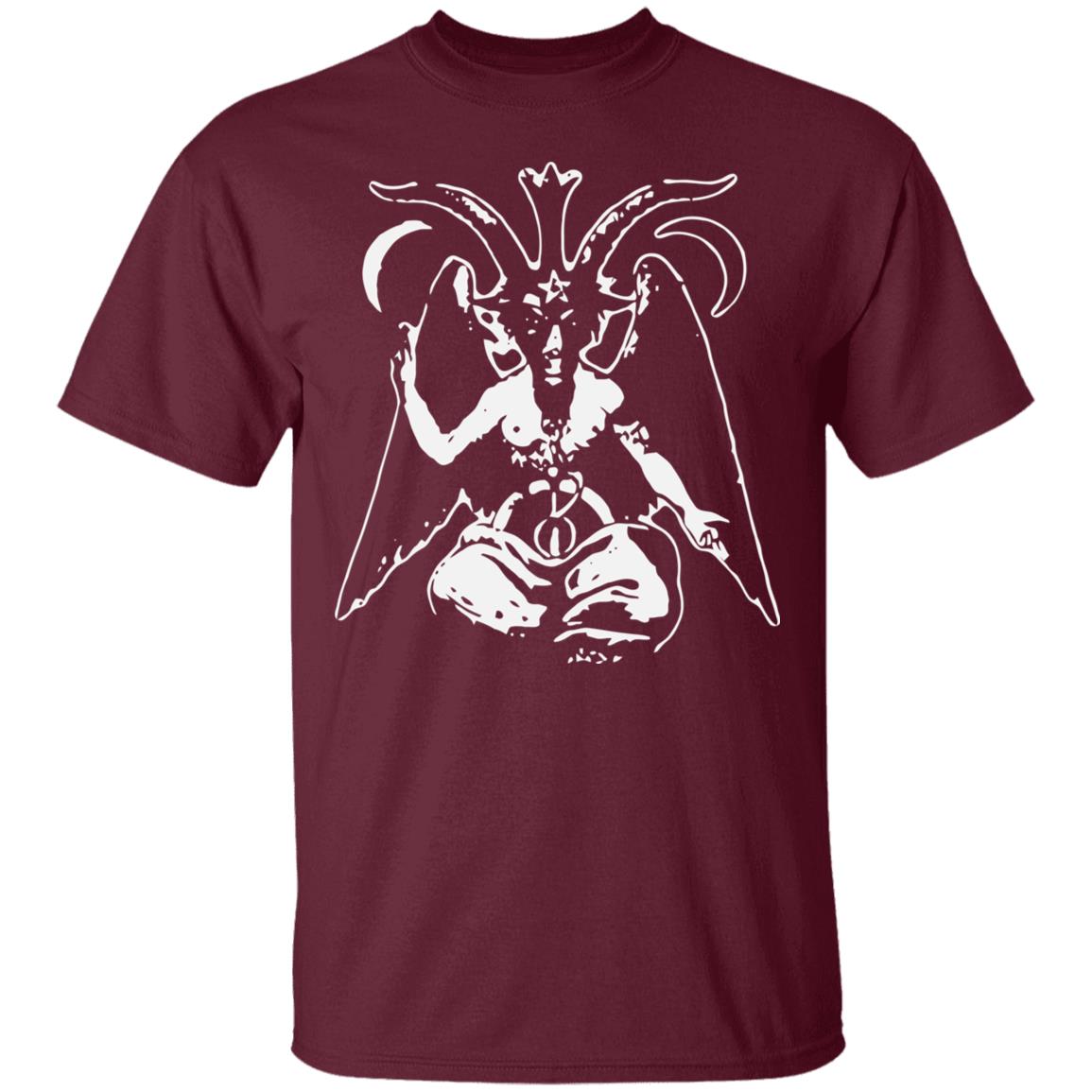baphomet shirt black hoodie t shirt - Teechipus