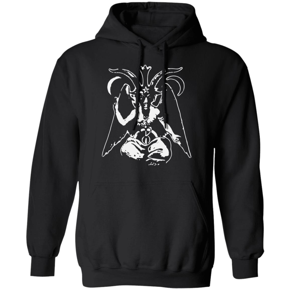 baphomet shirt black hoodie t shirt - Teechipus