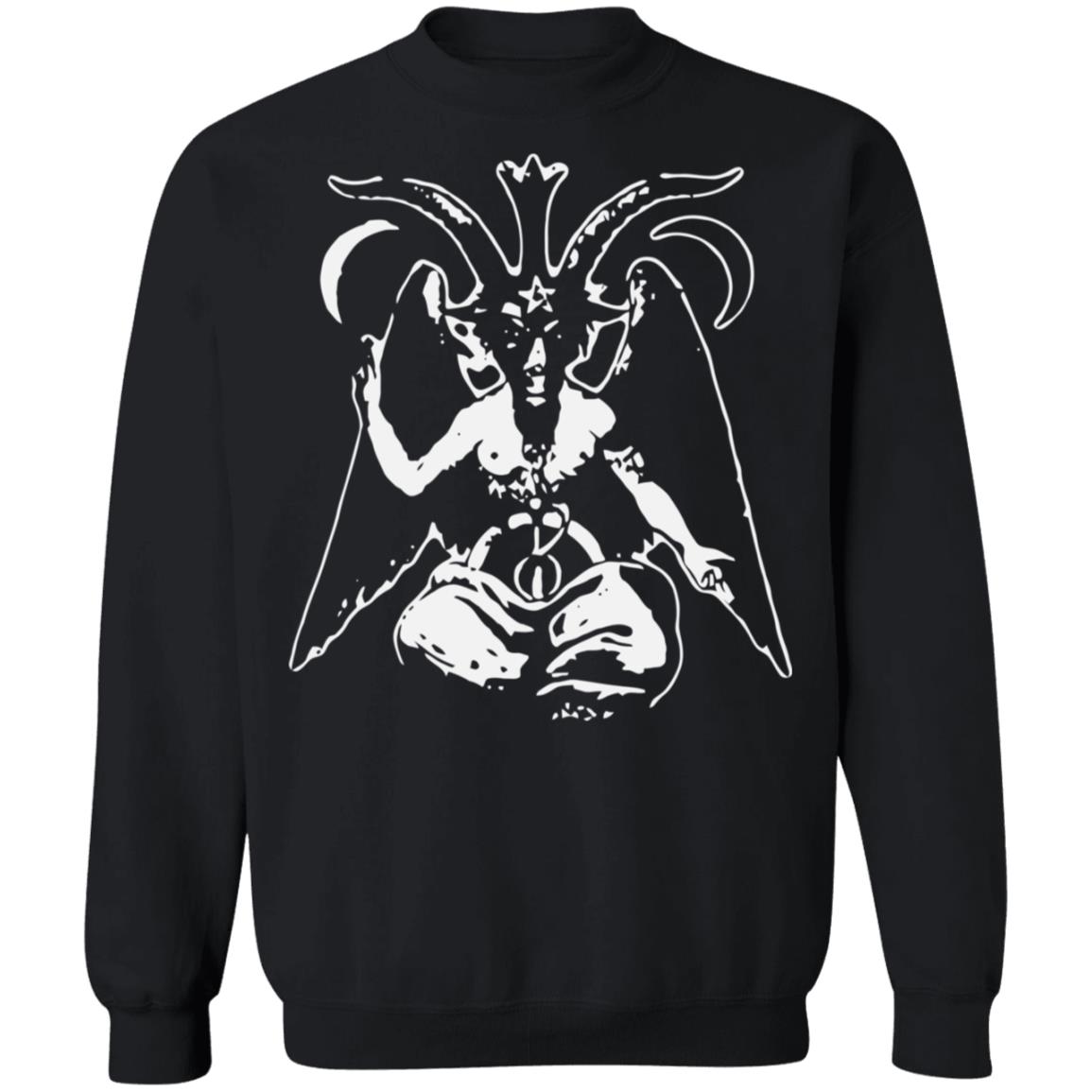 baphomet shirt black hoodie t shirt - Teechipus
